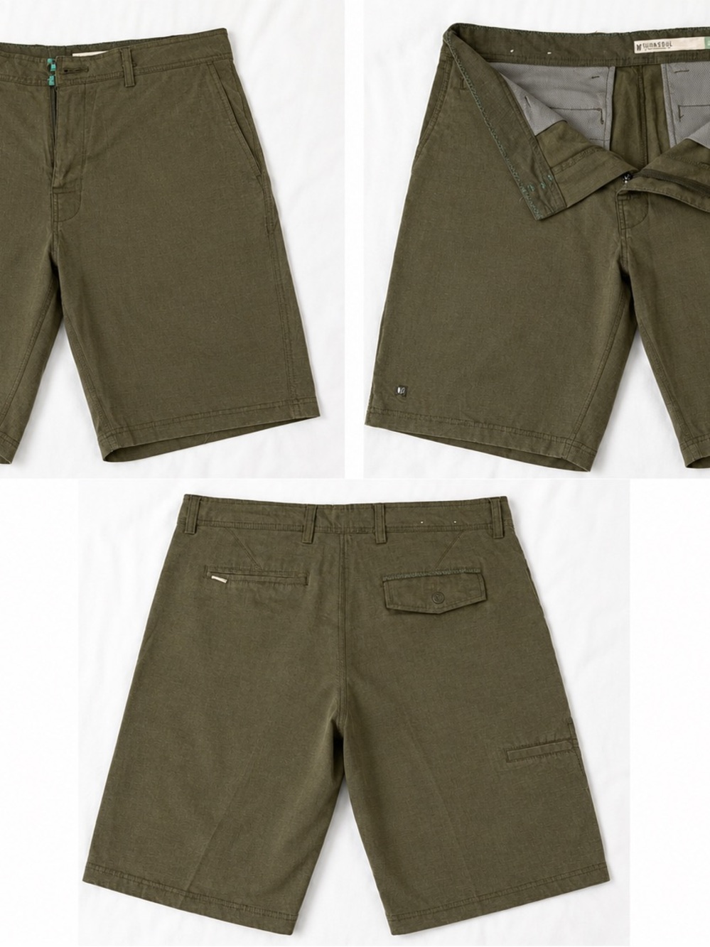 Linksoul Olive Green Cargo Shorts